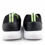 GEOX J25GBA 0006K SPRINTYE C9999 czarne sneakersy młodzieżowe