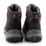 MANITU 670027-02 brązowe trzewiki męskietrekking TEX