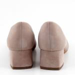 TAMARIS 22302-41 378 TAUPE SUEDE beżowe czółenka damskie