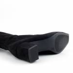 CAPRICE 25547-41 044 BLACK STRETCH czarne kozaki damskie