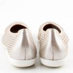 CAPRICE 22150-42 TAUPE METAL. balerinki damskie wl24