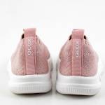 GEOX J25DLE 0007Q ARIL C8172 LT ROSE różowepółbuty sportowe