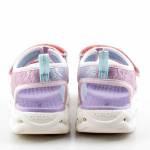 GEOX J35FXA 0AS54 PHYPER C8842 PINK/LILAC różowe sandały dziewczece