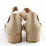 CAPRICE 28212-42 402 BEIGE NAPPA beżowe sandały damskie wl24