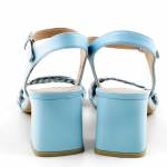 CAPRICE 28320-42 829 LT.BLUE COMB błękitne sandały damskie wl24