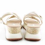 GIOSEPPO PERMET 71060-P Off-White Ecri sandały damskie wl24