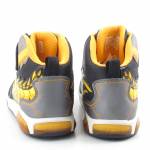 GEOX J469CA 011BC C0054 INEK czarne żółte sneakersy młodzieżowe jz24