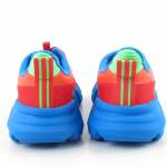 GEOX J46N1A 0149J C0540 FLEXYPER czerwone niebieskie sneakersy chłopięce wl25