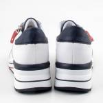 REMONTE D0T04-81 białe granatowe sneakersy damskie wl25