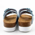 SCHOLL RIO WERDE AD MED niebieskie klapki damskie wl25 MF321521045