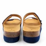 SCHOLL Lusaka 2.0 MEDnavy blue granatoweklapki damskie MF320021040 obuwie medyczne wl25