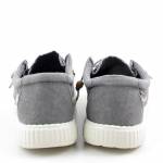 PITAS WP150 Wallabi Knitted Gris szare półbuty męskie wl25