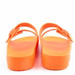 SCHOLL BAHIA MED MF269242007 tangerine klapki medyczne damskie wl25