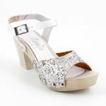YOKONO PALAU-001 PLATA-BLANCO SANDAŁY *DL*
