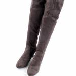 CAPRICE 25504-21 SZARE STRETCH KOZAKI *DZ*