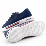 TOMMY HILFIGER T3X4-30278 GRANATOWE SNEAKERSY *DP*