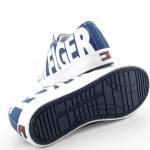TOMMY HILFIGER T3B4-30274 GRANATOWE BIAŁE SNEAKERSY *DP*