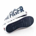 TOMMY HILFIGER T3B4-30274 BIAŁE GRANATOWE SNEAKERSY *DP*