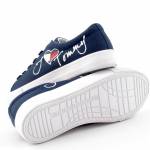 TOMMY HILFIGER T3A4-30260 GRANATOWE SNEAKERSY *DP*
