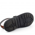 JUCARO 9110 NEGRO CZARNE ESPANA SANDAŁY *ML*