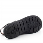 JUCARO 9078 NEGRO CZARNE ESPANA SANDAŁY *ML*