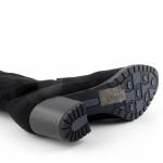 CAPRICE 25606 czarne kozaki stretch *DZ*
