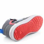 GEOX J164AB ARZACH czarne czerwone trzewiki chłopiece J164AB 05411 C0048 BLACK/RED