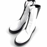 CAPRICE 25454-27 białe kozaki damskie 108 WHITE NAPLAK C CLIMOTION