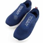 TOMMY HILFIGER T3B4-32246-0735800 granatowe półbuty SNEAKER BLUE
