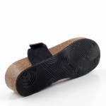 SCHOLL DUBAI FLIP-FLOP MED czarne japonki damskie