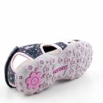 GEOX J25D9A 01550 ROXANNE C0694 granatowe różowe sandały dziewczęce