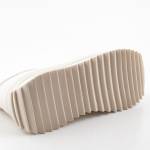 TAMARIS 25201-28 kremowe beżowe sneakersy damskie 418 IVORY