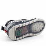 GEOX J169CA 0BU11 INEK C0127 czarne półbuty chłopięce SMOK