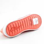 s.Oliver 24708-42 559 SALMON różowe trampki młodzieżowe wl24