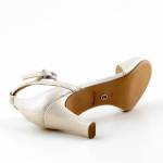 TAMARIS 28327-20 912 LT GOLD STRUC. złote sandały damskie
