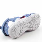 GEOX J45GRB 015CE WHINBERRY C4S7Q błękitne sandały młodzieżowe wl24