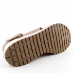 CAPRICE 28703-42 341 TAUPE METALLIC zlote sandaly damskie wl24
