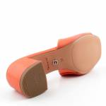 TAMARIS 27204-42 606 ORANGE pomarańczowe klapki damskie wl24