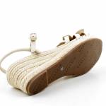 GIOSEPPO SAMSULA 71149-P Off-White Ecri sandały damskie wl24