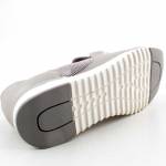 CAPRICE 24536-42 204 GREY COMB bezowe półbuty mokasyny damskie wl25