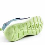 GEOX J55GBA 0BC14 SPRINTYE C0214 zielone czarne półbuty młodzieżowe wl25