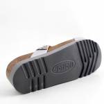SCHOLL NEW BOGOTA WEDGE MED srebrne klapki damskie wl25 MF266071628