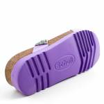 SCHOLL NEW BOGOTA WEDGE MED fioletowe klapki damskie wl25 MF266071033
