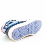GEOX J568WH 0BCKN C0694 SKYLIN GIRL granatowe różowe półbuty dziewczęce jz25