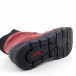 RIEKER 55069-35 czerwone trzewiki damskie jz25