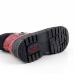 RIEKER Y0220-33 czerwone trzewiki damskie jz25
