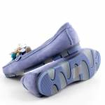 FILIPPO DP7809/26 BL niebieskie mokasyny damskie wl26