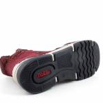 RIEKER 45960-35 bordowe trzewiki damskie jz25