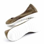 CAPRICE 22142-20 KHAKI MULTI BALERINKI *DP*