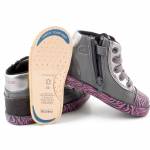 GEOX B64D5D C9325 KIWI GREY/FUCHSIA TRZEWIKI *KP*